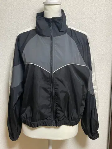 포에버 21 배색 트랙 블루종 블랙