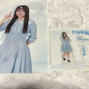 히나타자카 복권 가타야마 사키 클리어 파일 아크릴 스탠드