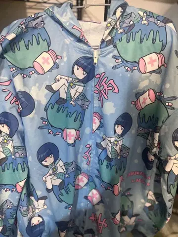 서브컬쳐 짱 후드티 ACDCRAG 레어 멘헤라짱