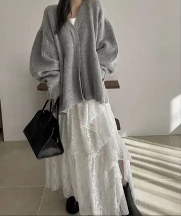 [ 새상품급 가격 인하 ] willfully 레이스 스커트