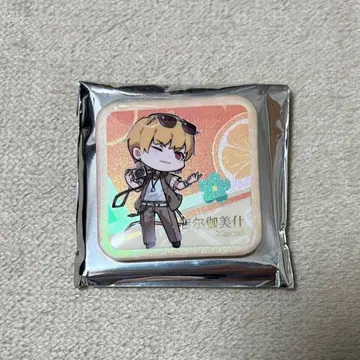 FGO 중국 한정판 소니 콜라보 길가메쉬 스퀘어 캔뱃지