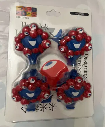 새상품 EXPO 2025 오사카 간사이 만박 미야쿠미야쿠 클립 4개 세트