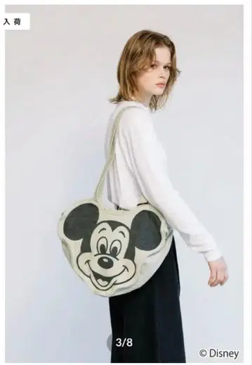 Disney / FACE DESIGN TOTE BAG (미키) WCJ
