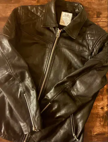 CRIMIE 클라이미 가죽 라이더 자켓