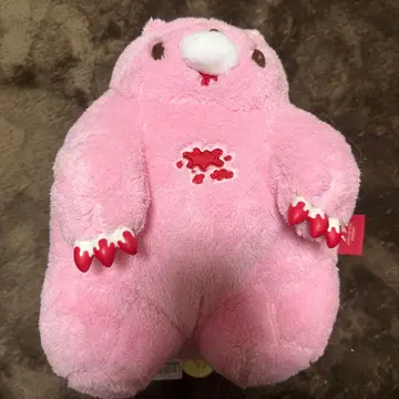 그루미 귀여운 핑크 곰 봉제 인형