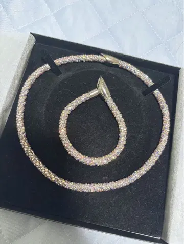 새상품급 vartix VARTIX #LUV 목걸이 블레스 세트 오로라