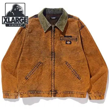 XLARGE x Dickies 콜라보 OVERDYE WORK JACKET
