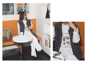 슬로브 이에나 BIGBABY ICECREAM 사진 맨투맨