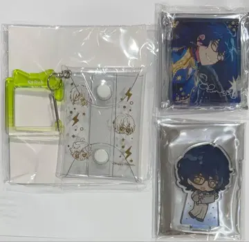 아오바 츠무기 애니카페 코롯타 아크릴 스탠드 미니 클리어 파우치