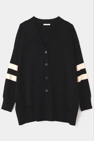 오버 사이즈 라인 가디건