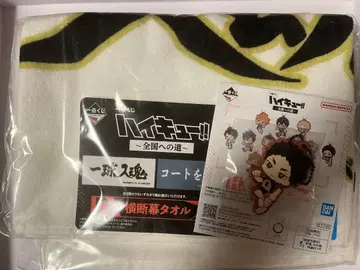 하이큐!! 제일복권 D상 가로막 타월 H상 러버 참