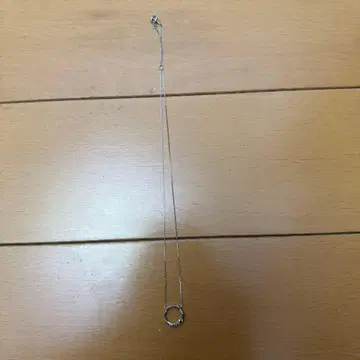 실버 목걸이 서클 모티브 152524121006