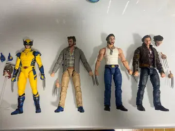 마블 레전드 울버린 4체 세트