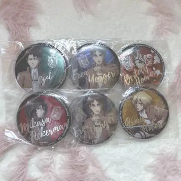 진격의 거인 x USJ 캔뱃지