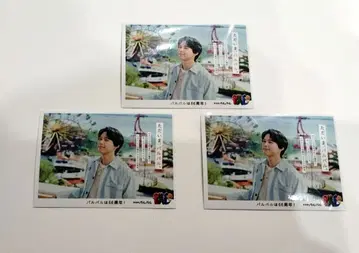 하마나코 팔팔 한정판 마츠무라 호쿠토 스티커 3장 세트 2