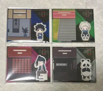 주술회전 0 디오라마 아크릴 스탠드 (옷코츠, 토게, 마키, 팬더)