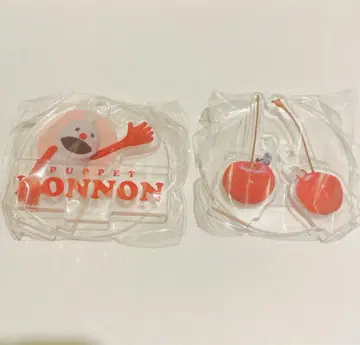 퍼펫 순순 나카요시 아크릴 스탠드 논논 체리 2개