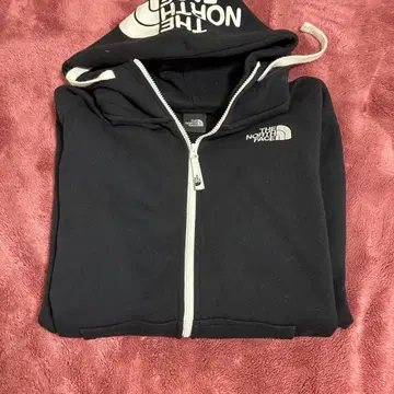 THE NORTH FACE 블랙 집업 후드티