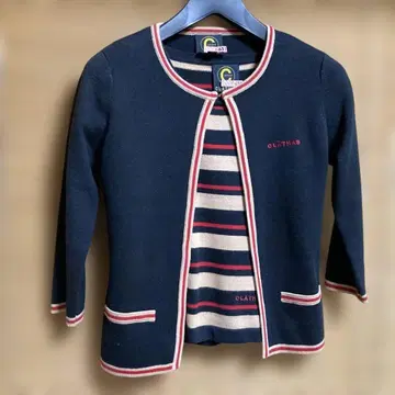 CLATHAS 블랙 가디건 앙상블 M