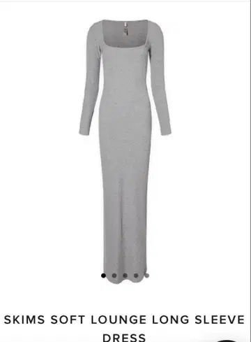 SKIMS/SOFT LOUNGE LONG SLEEVE DRESS