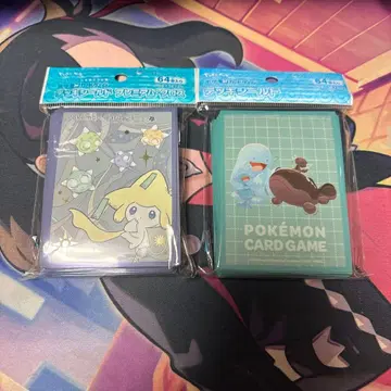 미개봉 새상품 카드 슬리브 포켓몬 지라치 별 이어 뇨오&도오