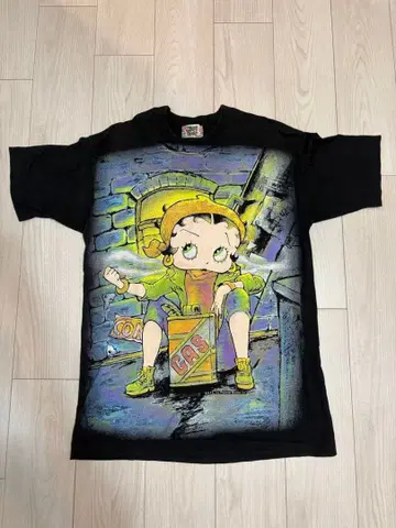 90s-00s 베티 붑 베티짱 티셔츠