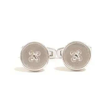 psc396 폴 스튜어트 커프 링크 실버 925 버튼 디자인