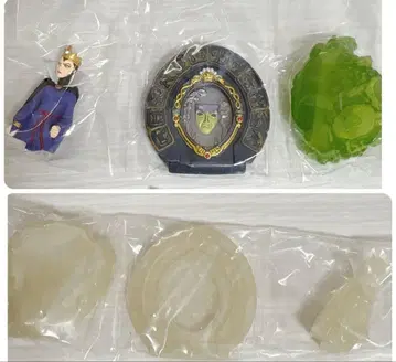 디즈니 빌런즈 초절정 조형 가챠 말레피센트 컬러 & 축광 세트