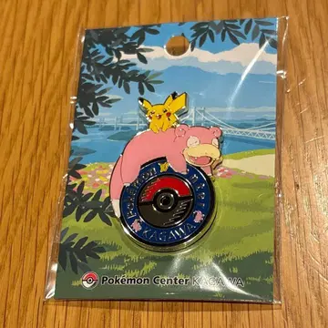 [ 미개봉 새상품 ] 포켓몬 센터 카가와 핀 배지