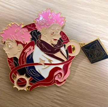 주술회전 스쿠나 이타도리 유우지 핀 배지