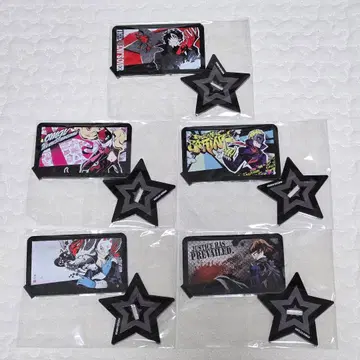 페르소나 5 총공격 아크릴 스탠드 조커 팬서 스컬 폭스