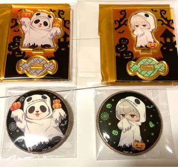 말큐브 주술회전 이누마키 토게 팬더 아크릴 스탠드 캔뱃지 할로윈