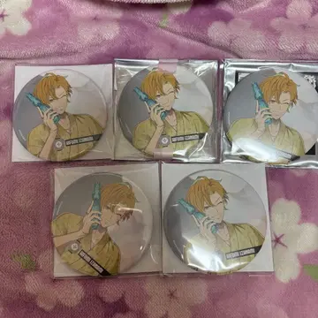 히프마이 히프노시스 마이크 8th 카페 캔뱃지 이자나미 히후미 5개