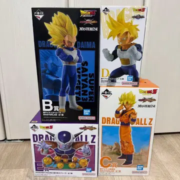 드래곤볼 제일복권 피규어 4점