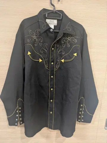 [컨디션 최상] Miele USA제 Vintage 자수 웨스턴 셔츠