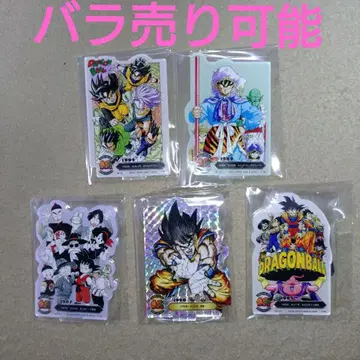 제일복권 드래곤볼 아크릴 스탠드 5종, 시크릿 포함