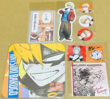 나의 히어로 아카데미아 원화전 바쿠고 카츠키 코스터 스티커 히로아카