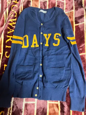 [ 새상품급 ] RODEO CROWNS 네이비 긴팔 가디건