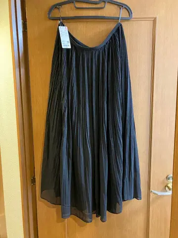 [ 새상품 ] 유니클로 쉬폰 스커트 XXL