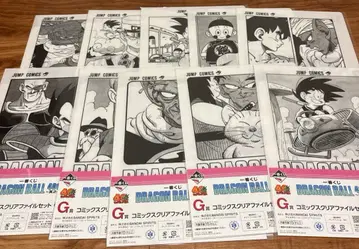 제일복권 드래곤볼 G상 클리어 파일 세트 10점