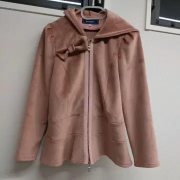 M'S GRACY 후드 부착 핑크 자켓