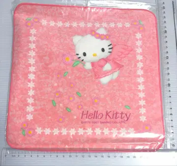 빅 푸치 타월 헬로키티 헤이세이 레트로 산리오 천사 핑크