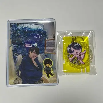 꿈 먹는 NEON 나메 브로마이드 아크링 키링