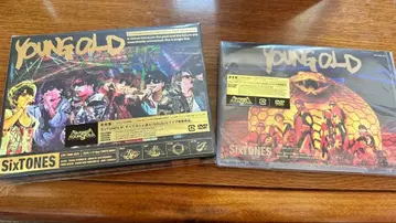 SixTONES YOUNG GOLD 초회 한정판 DVD