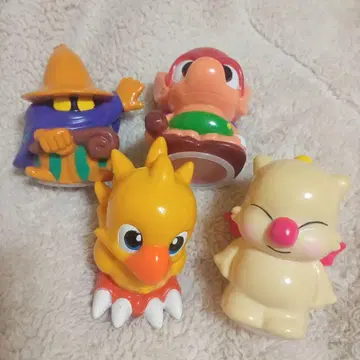 FF 초코보 캐릭터 미니 저금통 4종 세트