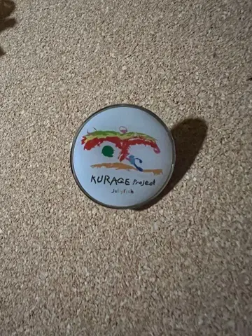 오사카 만박 해파리관 핀 배지