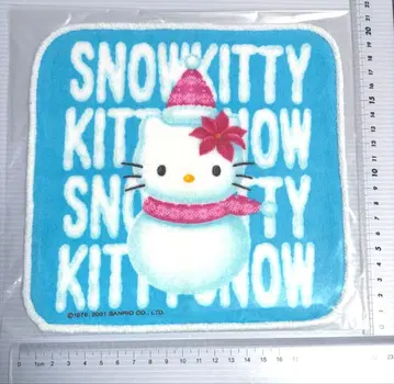 쁘띠 타월 겨울 한정판 헬로키티 산리오 헤이세이 레트로 플루메리아 귀여운