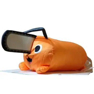 거대 포치타 체인소맨 빅 봉제 인형 쿠션