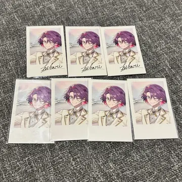 니지산지 6주년 폴라로이드풍 카드 와타라이 히바리 1