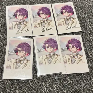 니지산지 6주년 폴라로이드풍 카드 와타라이 히바리 2